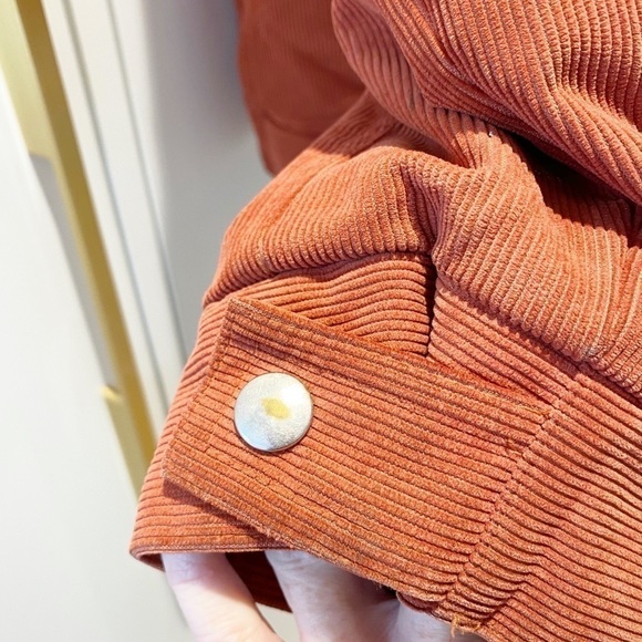 Burnt Orange 𝅺Kanuk Women’s Insulated Corduroy Thermal Jacket - Picture 2 of 10